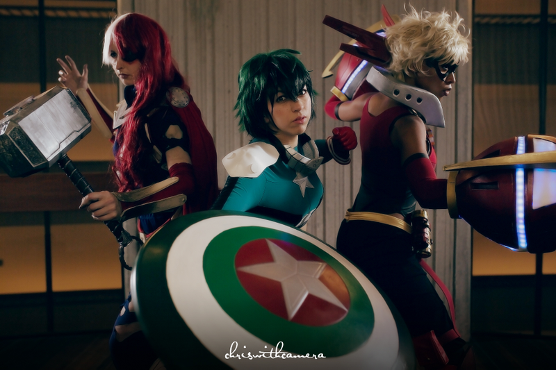 Illustration for article titled When Marvel Meets My Hero Academia